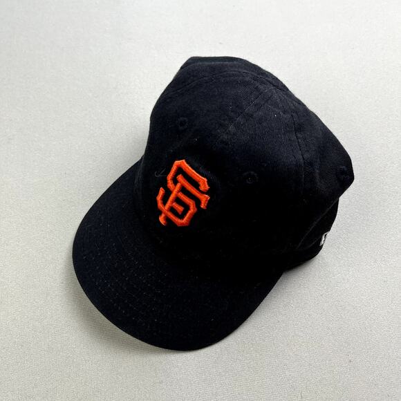 San Francisco Giants Hat Cap Strapback Infant Baby Black New Era MLB Adjustable - Picture 1 of 9